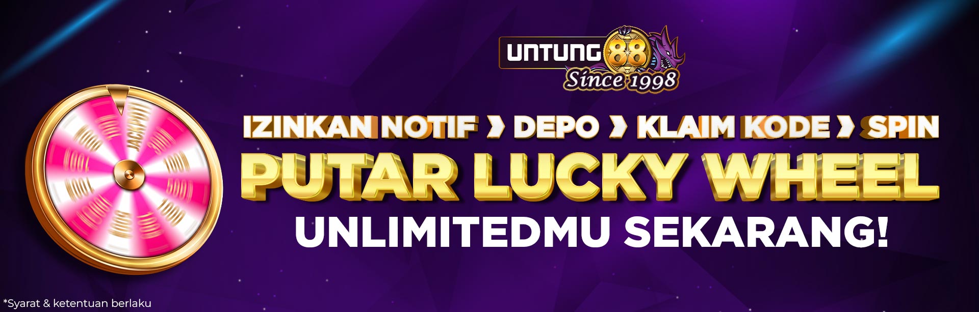 Promo Lucky Wheel Untung88